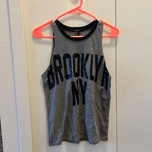 Forever 21 Brooklyn Tank Top size S